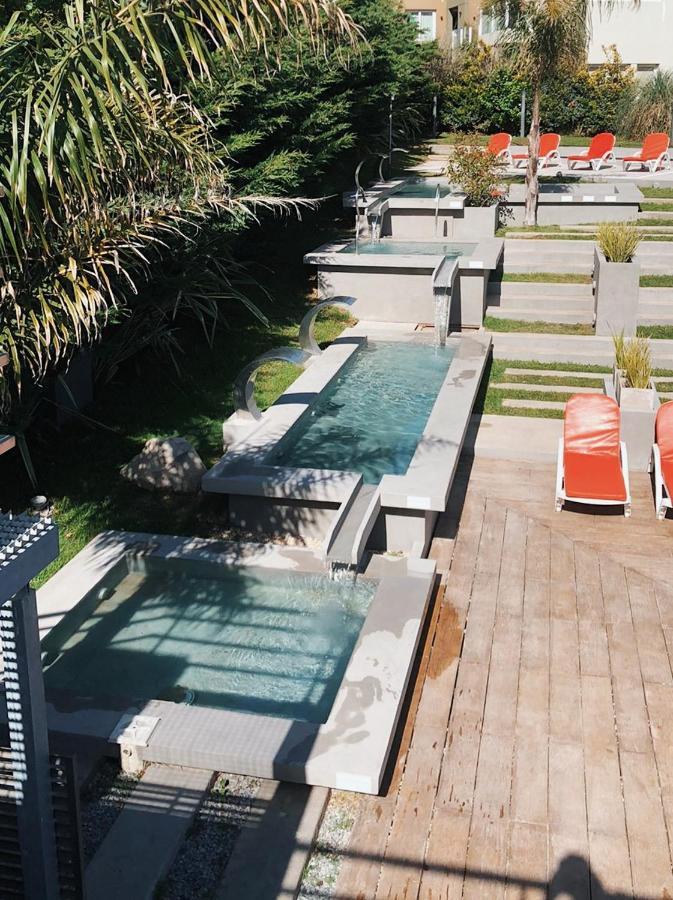 Aparthotel Aguas De Oro Villa Gesell Esterno foto